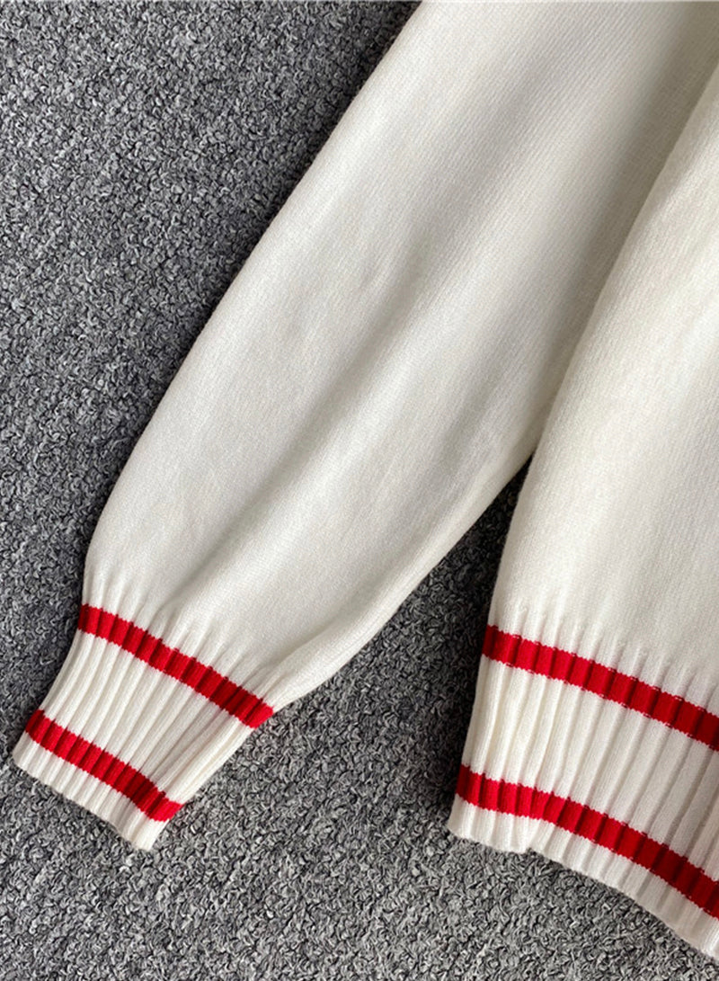 Sweater long sleeve multilingual "I love you" sweater  091