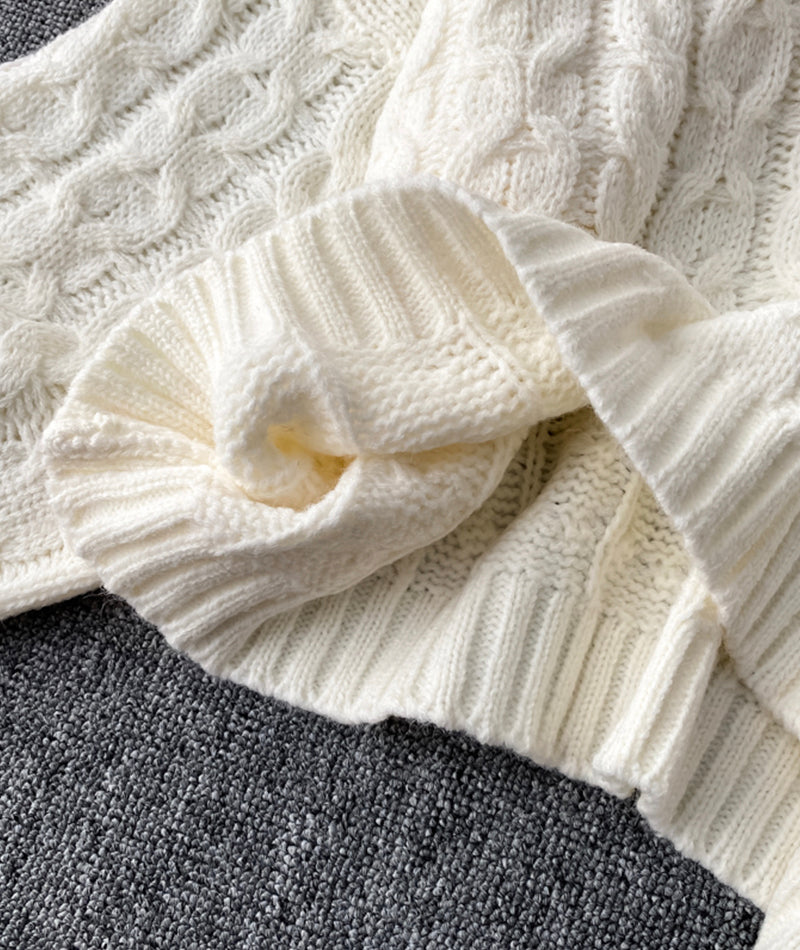 Cute v neck long sleeve sweater  104