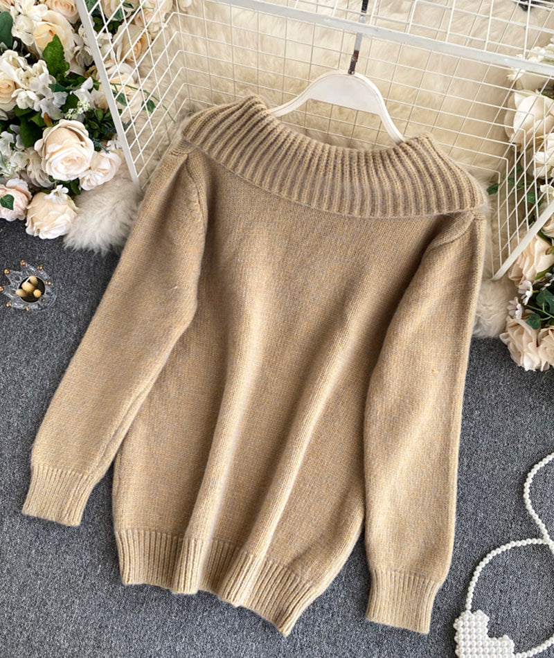 Lovely long sleeve sweater  089