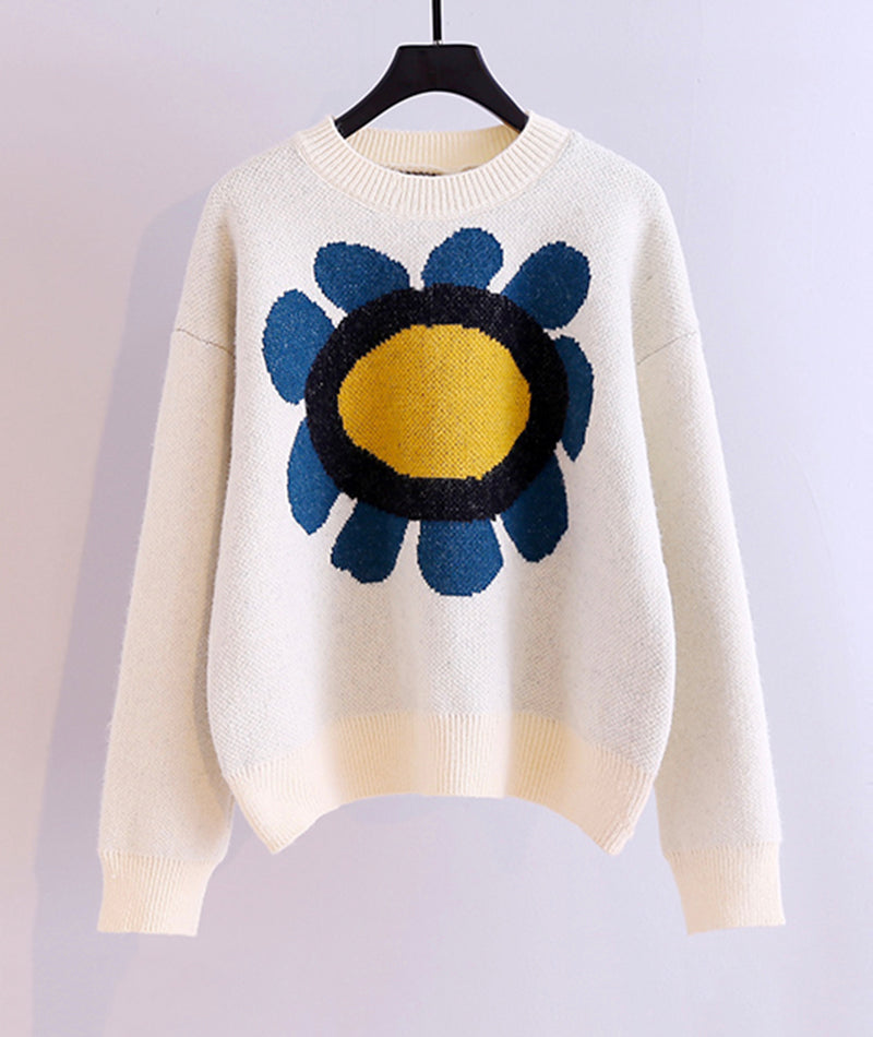 Sweater cute long sleeve sweater  063