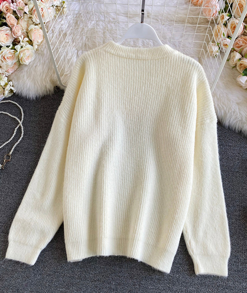 Cute smiley sweater  057