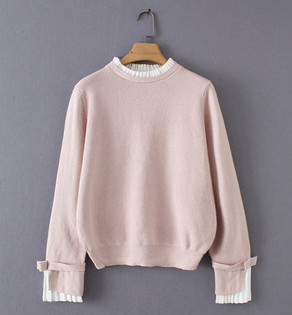 Sweater simple long sleeve sweater  065