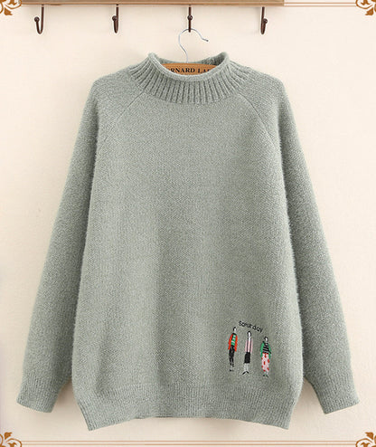 Sweater Saturday thick sweater  074