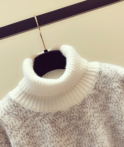 Sweater cute turtleneck sweater  123