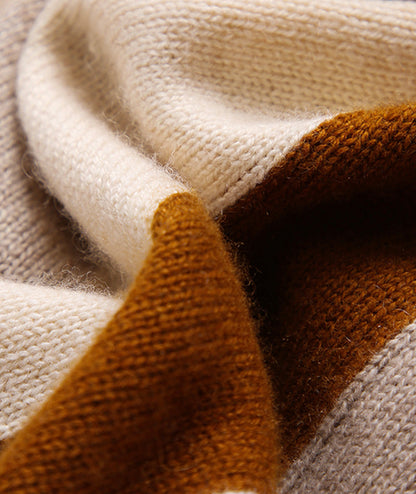 Fashionable striped long-sleeved sweater autumn sweater  106