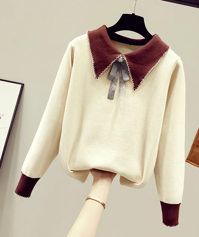 Sweater cute long sleeve sweater  087