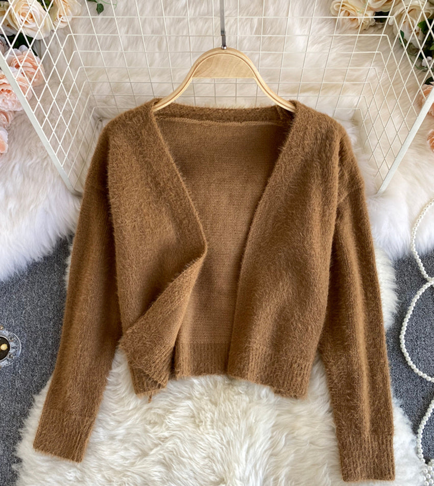 Sweater stylish two pieces sweater  055