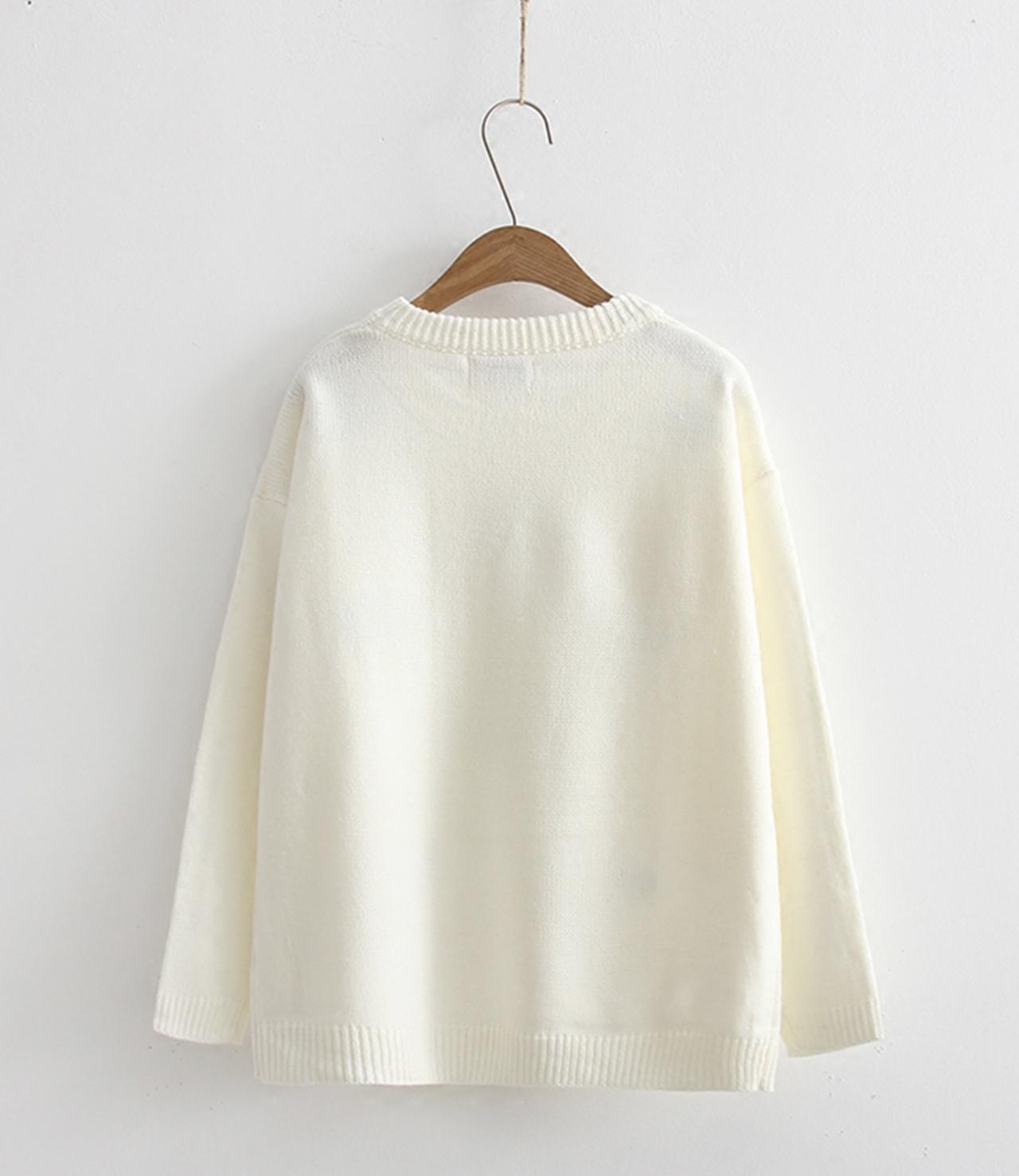 Cute cloud sweater  040