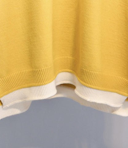 Simple round neck long sleeve sweater  031