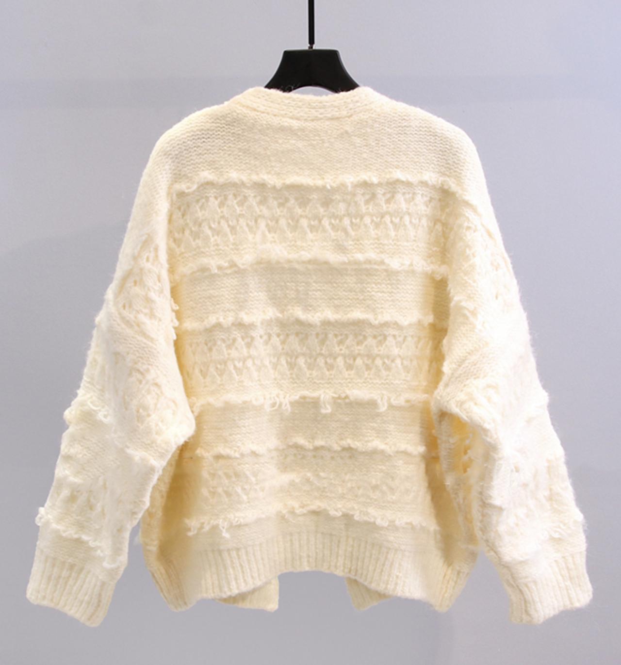 Cute cardigan long sleeve sweater  016