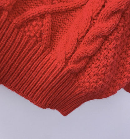 Cute cardigan lace long sleeve sweater  015