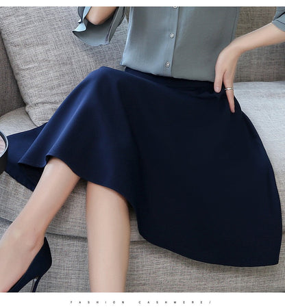 New skirt, commuter OL, professional skirt,a-line skirt, offices,wholesale  3662
