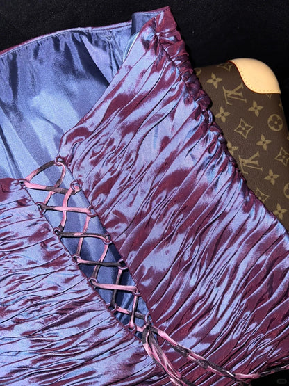 Purple Fashion Homecoming Dress Short Satin Party Dress Birthday Dress gh4455