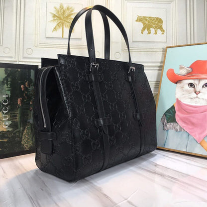 GUCCI embossed tote bag