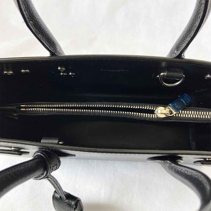 Saint Laurent Black Grained Leather Baby Sac De Jour