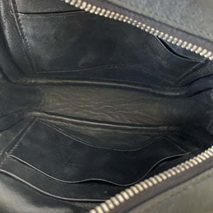 Saint Laurent Black Leather Monogram Heart Blogger Crossbody Bag