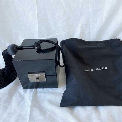 Saint Laurent Jerry Cube Box Clutch