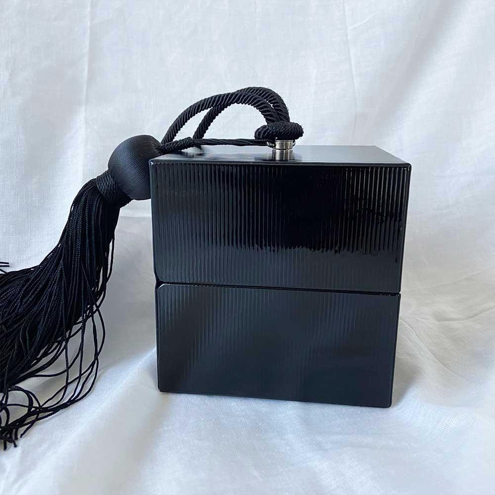 Saint Laurent Jerry Cube Box Clutch