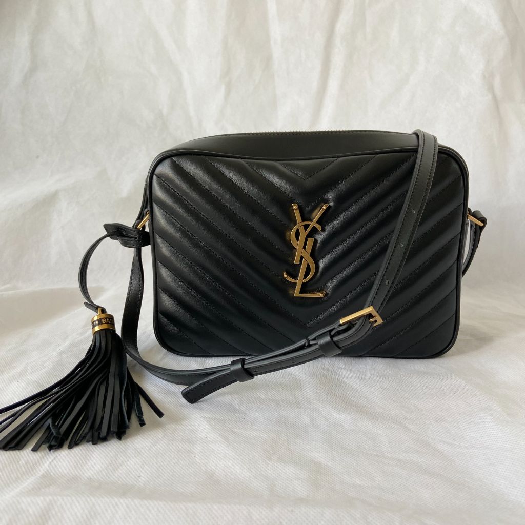Saint Laurent Lou medium quilted leather shoulder bag
