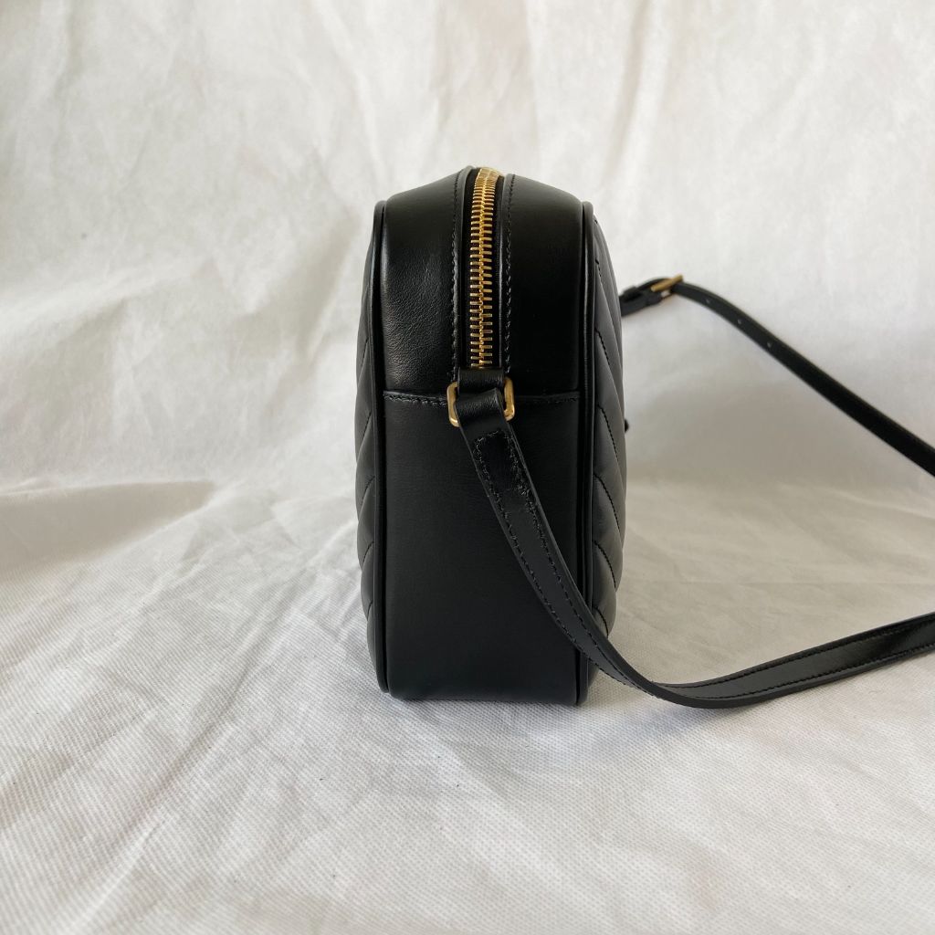 Saint Laurent Lou medium quilted leather shoulder bag