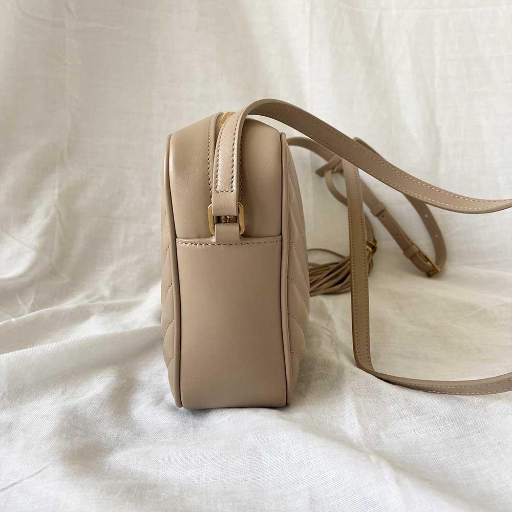 Saint Laurent Lou medium quilted leather shoulder bag