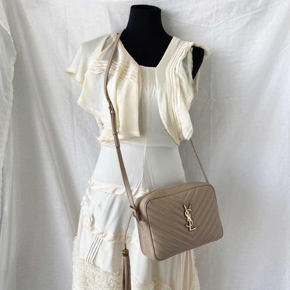 Saint Laurent Lou medium quilted leather shoulder bag