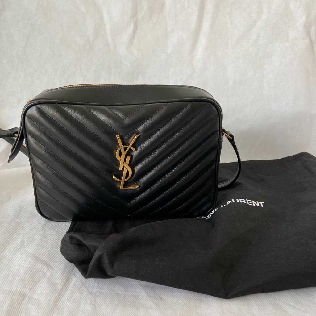 Saint Laurent Lou medium quilted leather shoulder bag