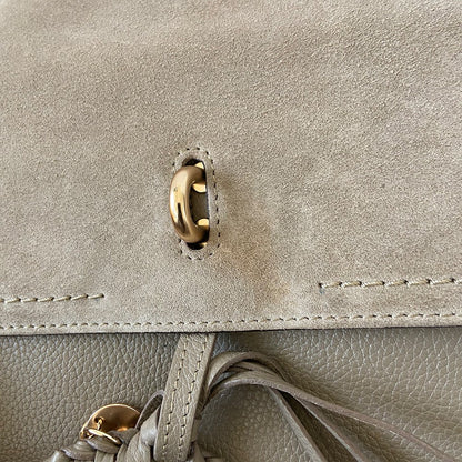 See by Chloé Joan Shoulder Motty Grey Bag