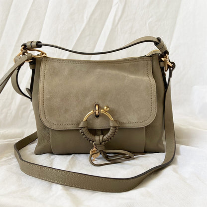 See by Chloé Joan Shoulder Motty Grey Bag