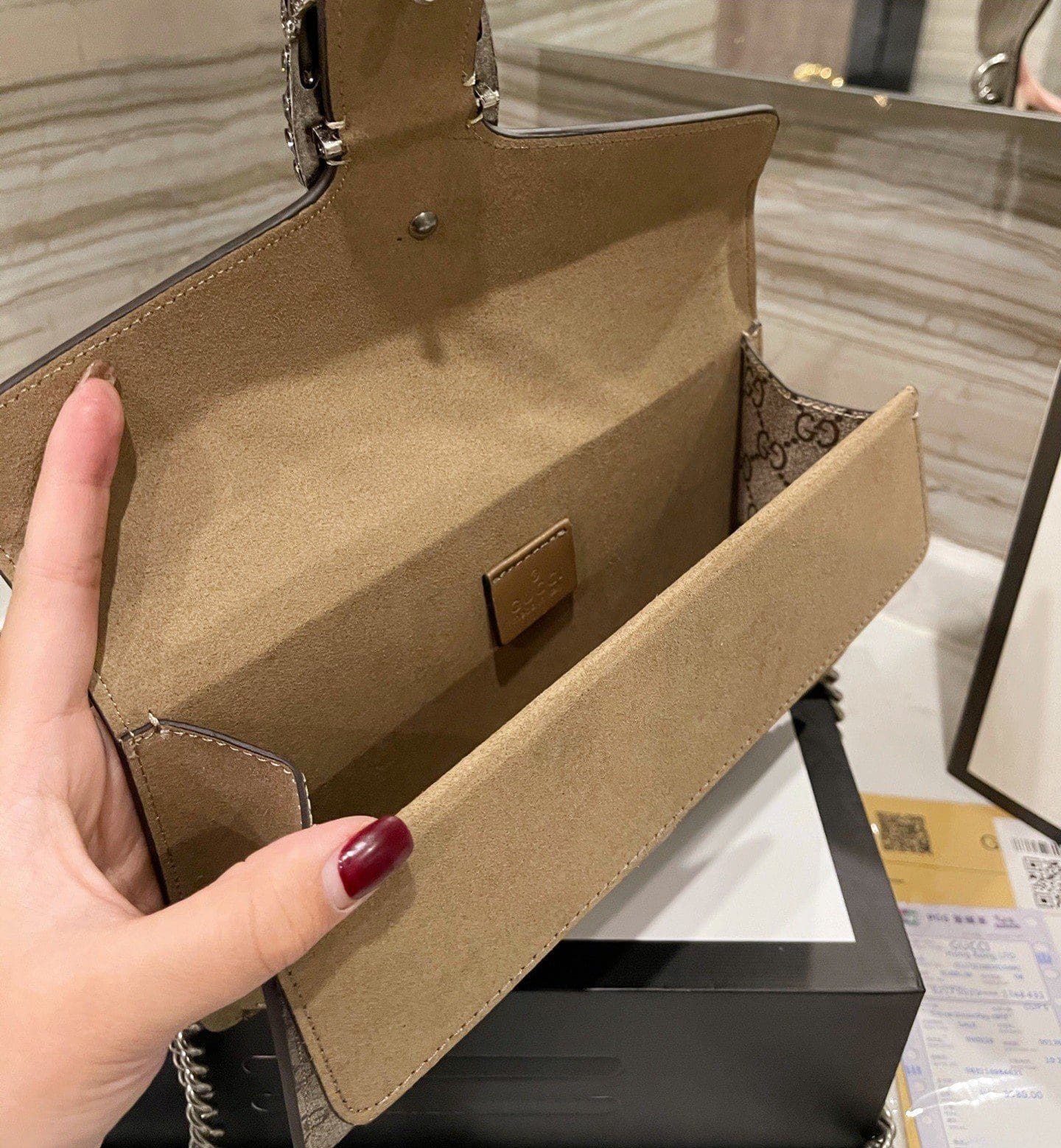 GUCCI DIONYSUS GG SMALL SHOULDER BAG