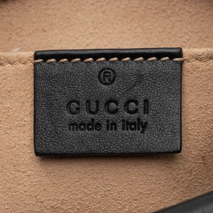 Gucci Matelasse Leather GG Marmont Small Shoulder Bag (SHF-8WEwIl)
