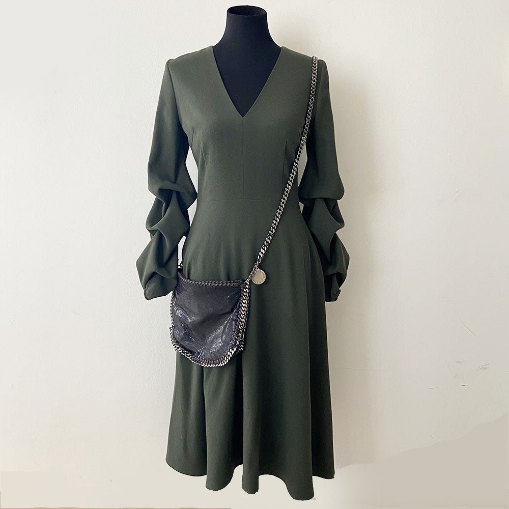 Stella McCartney Black Faux Leather Crossbody Medium Bag