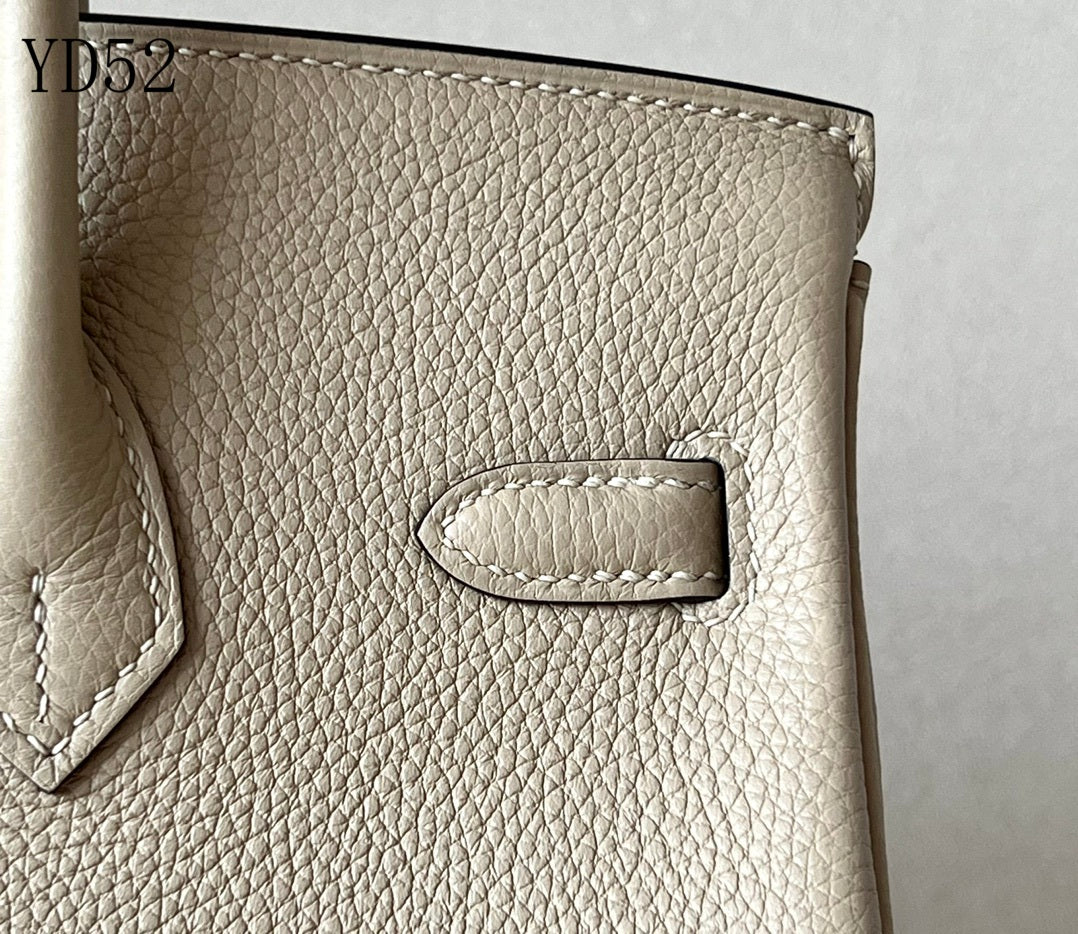 H BIRKIN 25 TOGO BEIGE  GOLD HARDWARE 25CM