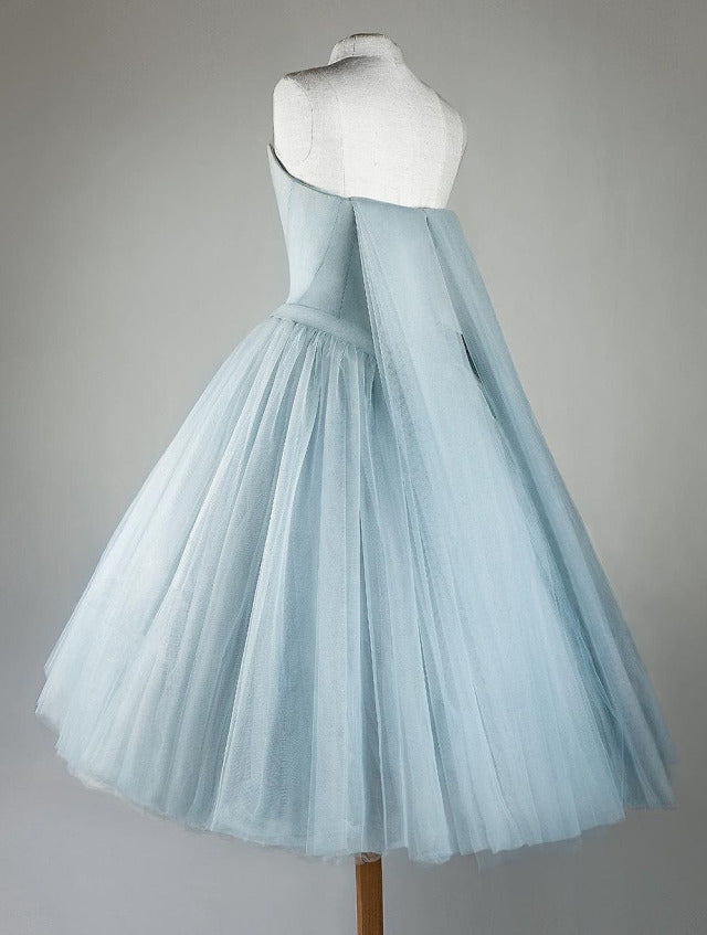 Light green fashion elegant long tulle cute homecoming dress prom dress evening dress party dress gh3373
