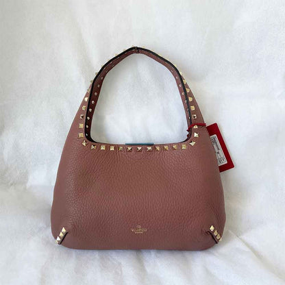 Valentino dusty pink rockstud shoulder bag