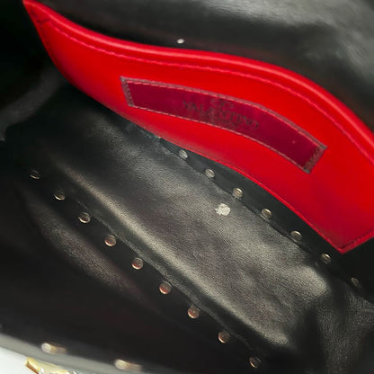 Valentino Garavani Rockstud Spike Foldover Top Shoulder Bag