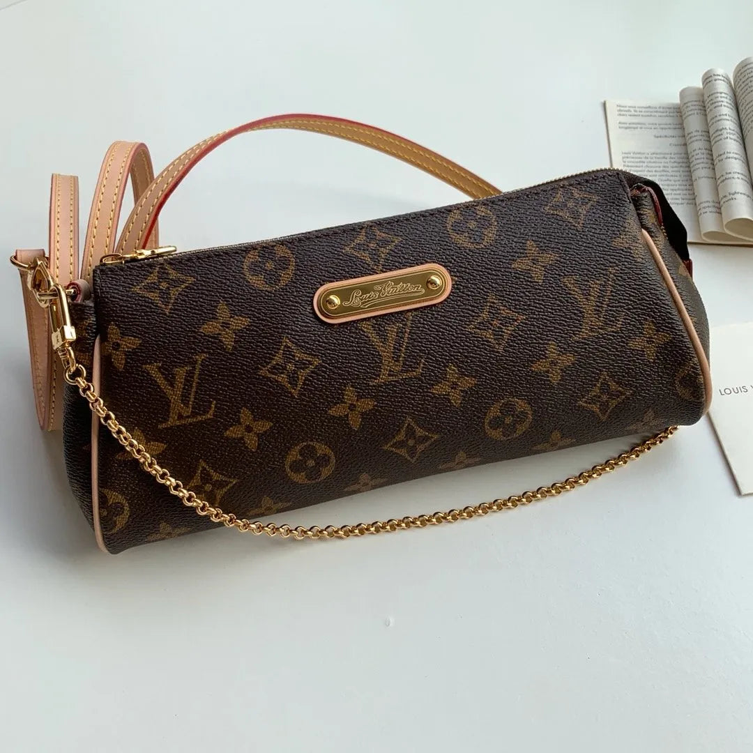 LOUIS VUITTON EVA HANDBAG WALLET ON CHAIN M95567