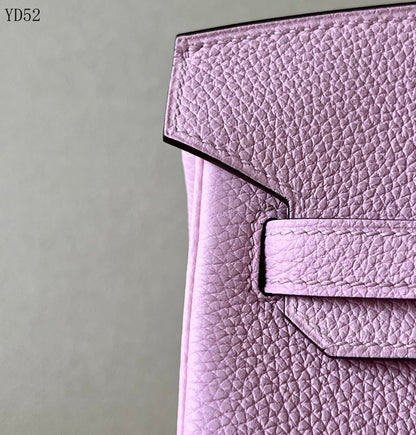 H BIRKIN 25 TOGO PINK  SILVER HARDWARE 25CM